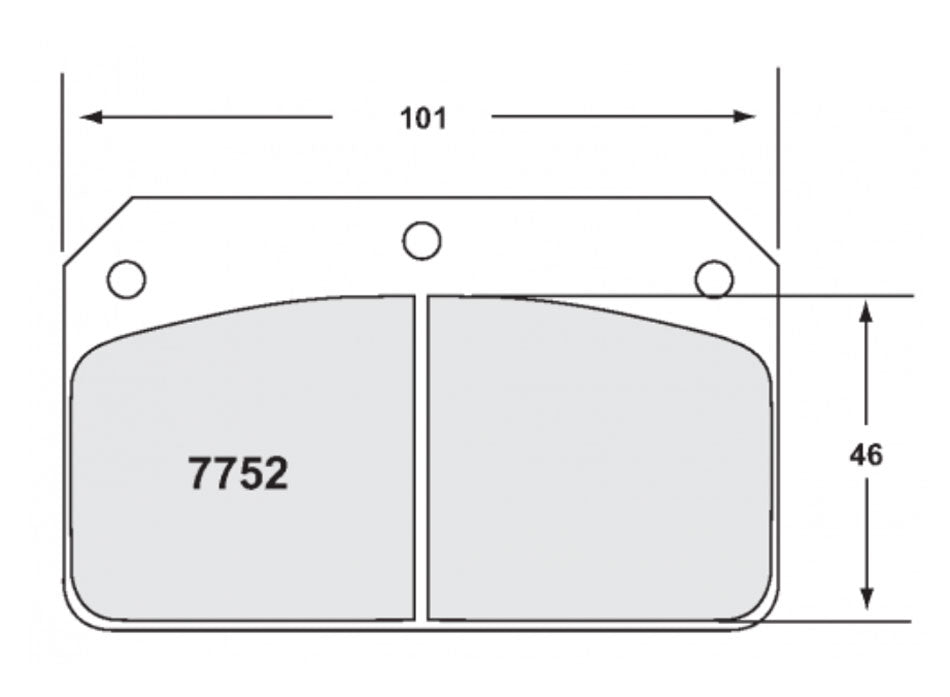BRAKE PADS WIL DL2 (Pair) Dirt Race DTC30 equiv