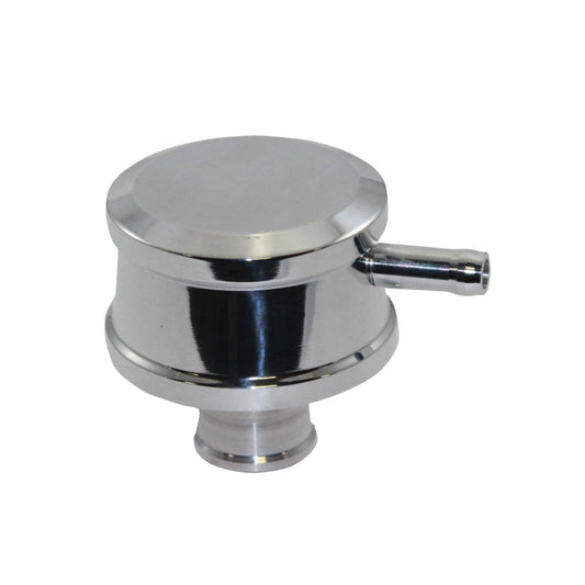 BREATHER PUSH ON POLISHED ALLOY with TUBE