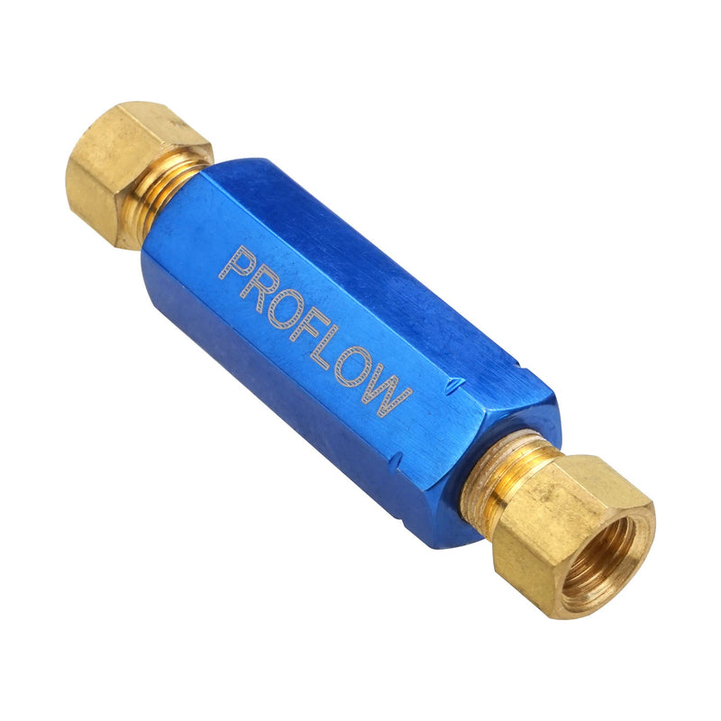 RESIDUAL PRESSURE VALVE 2lb with FITTINGS BLUE