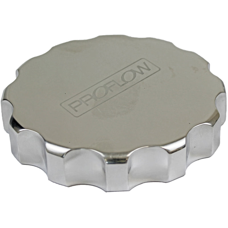 RADIATOR CAP COVER LARGE BILLET POLISHED