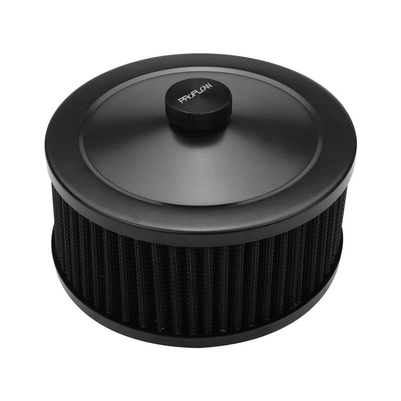 AIR CLEANER 6in x 3in BLACK WASHABLE