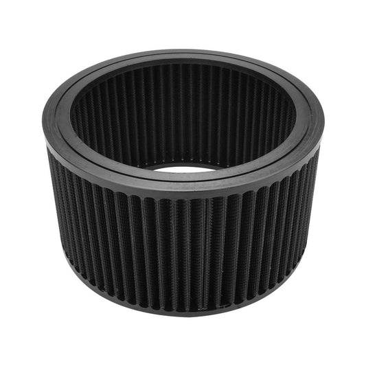 AIR FILTER 9in x 4in K&N type BLACK PROFLOW