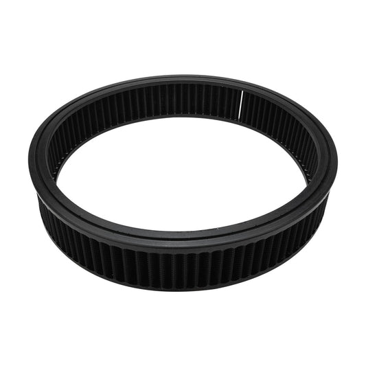 AIR FILTER 14in x 2-1/2in K&N type BLACK PROFLOW