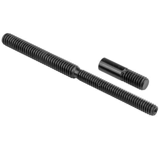 AIR CLEANER STUD 1/4in or 5/16 x 5with ADAPTER BLK
