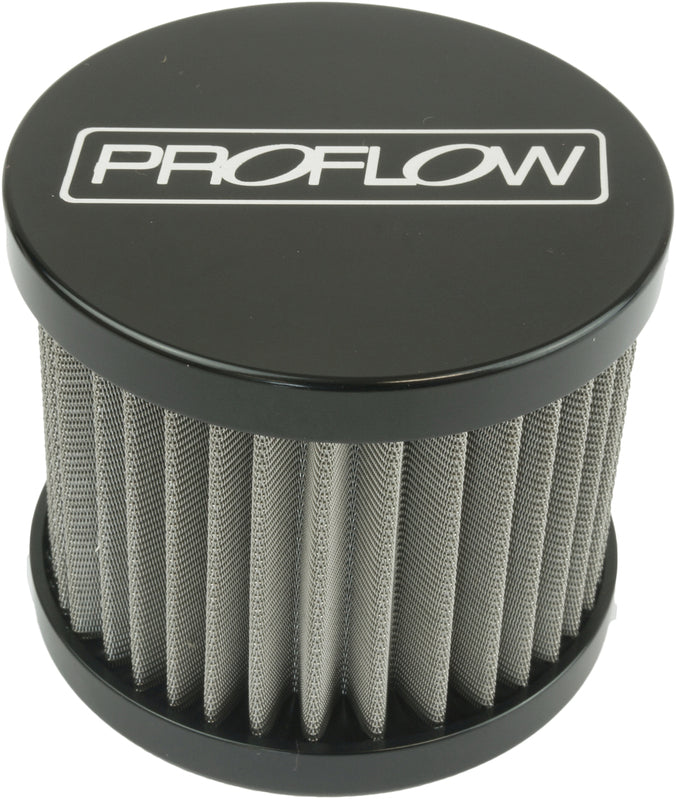 BREATHER SCREW ON -8f BILLET BLACK 60x50mm
