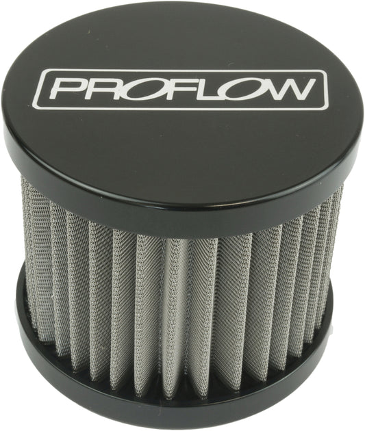 BREATHER SCREW ON -8f BILLET BLACK 60x50mm