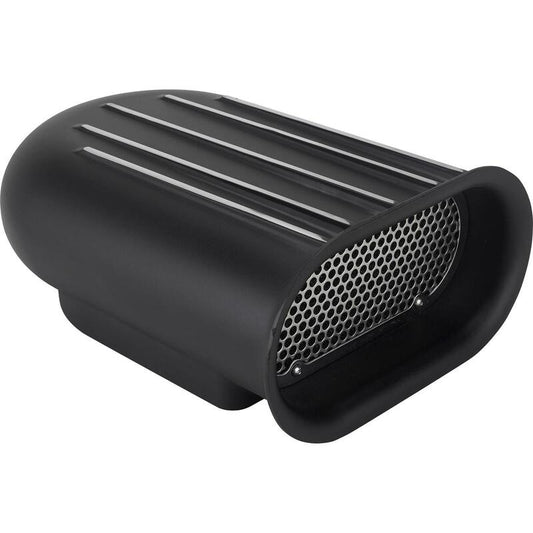 SCOOP HILBORN STYLE SINGLE 4bbl FINNED BLACK