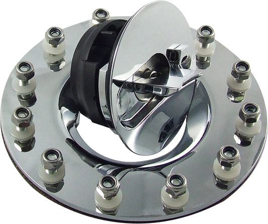 FUEL CAP BILLET POLISHED ALLOY