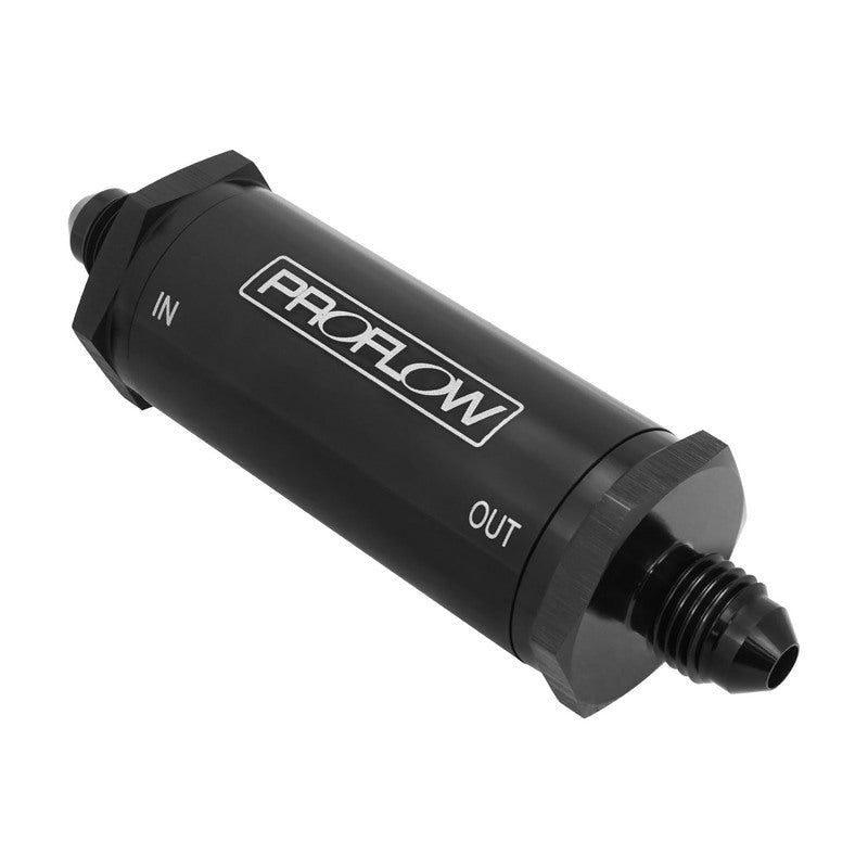 OIL FILTER INLINE -4m TURBO BILLET BLACK