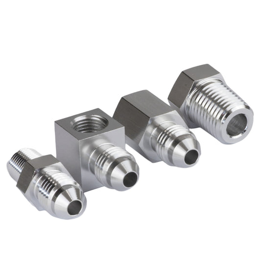 GAUGE ADAPTOR KIT -4 STR and 90deg FITTINGS ONLY