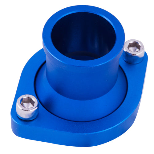 WATER NECK FORD 302-351c BLUE STRAIGHT