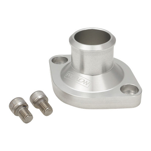 WATER NECK CHRYSLER V8 SB BB STRAIGHT SILVER