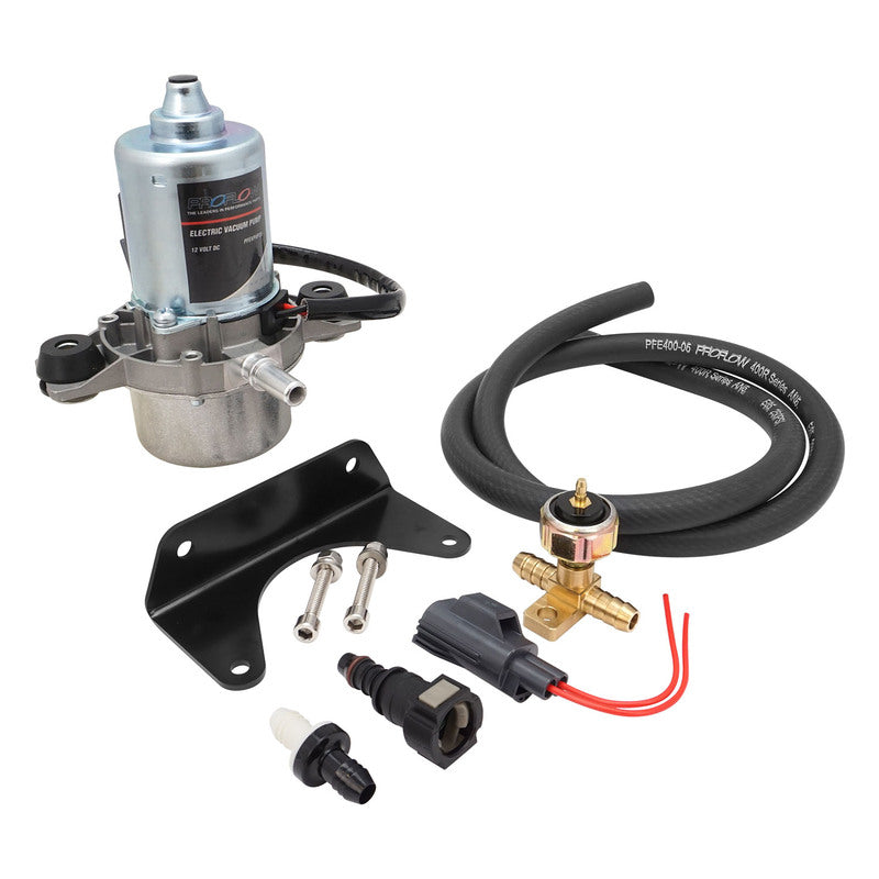 VACUUM PUMP KIT UNIVERSAL 12V with BRACKET