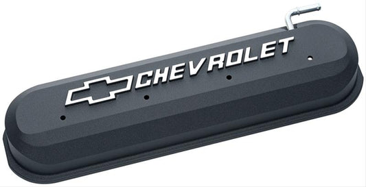 ROCKER COVERS CHEV LS1 CHEVROLET LOGO BLACK