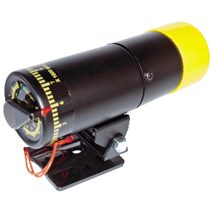 SHIFT LIGHT ADJUSTABLE BLACK with Yellow cap