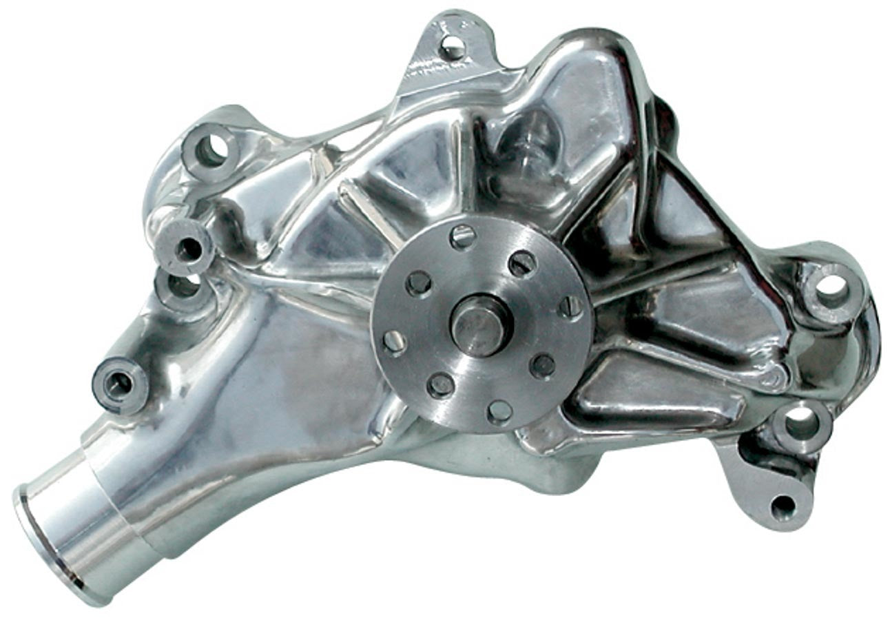 WATER PUMP CHEV SB LONG ALLOY POLISHED