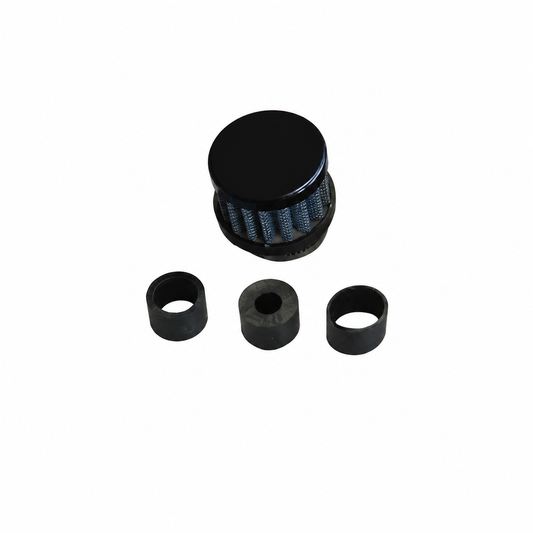 BREATHER CLAMP ON 12mm BLACK