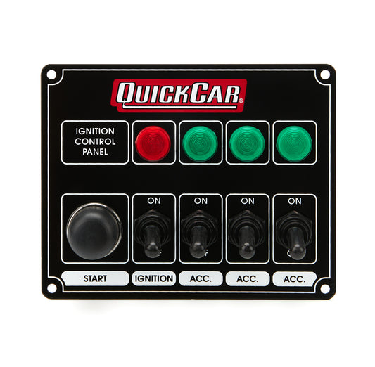 SWITCH PANEL IGNITION & START +3 ACC BLACK