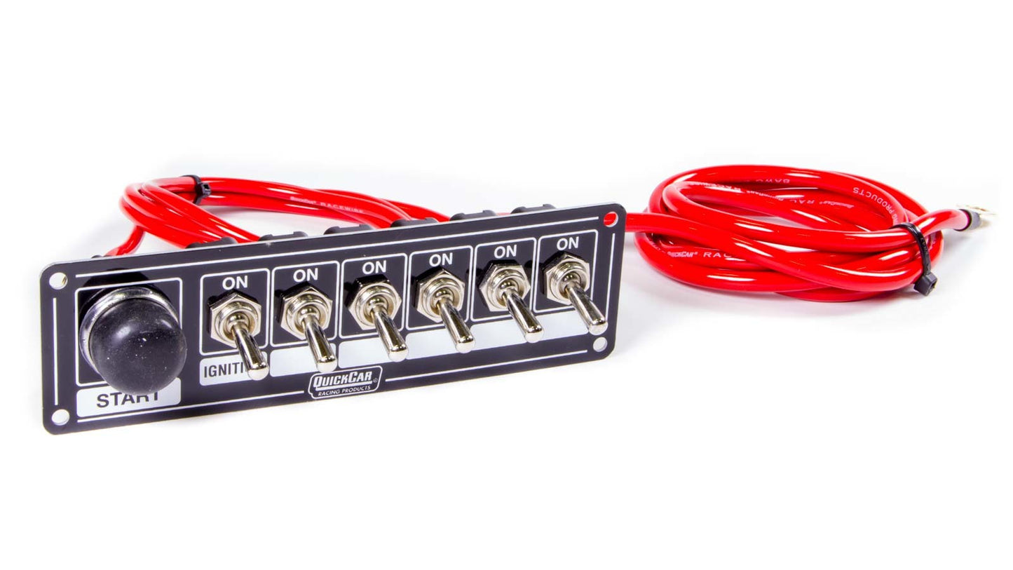 SWITCH PANEL IGNITION & START +5 ACC BLACK