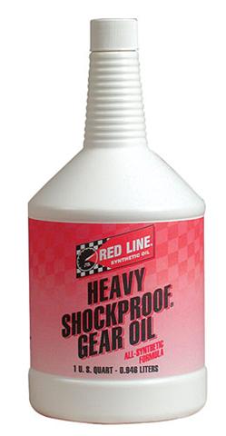 GEAR OIL HEAVY SHOCKPROOF REDLINE 1qt
