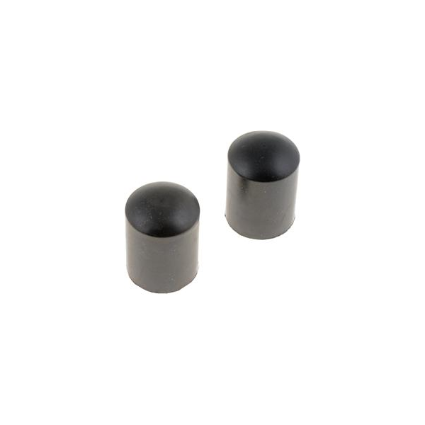 TUBE CAP 5/8in EACH BLACK RUBBER