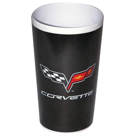 CUPS CORVETTE CROSS FLAG LOGO SET OF FOUR