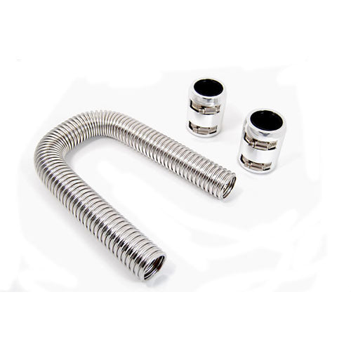RADIATOR HOSE KIT S/STEEL 24in
