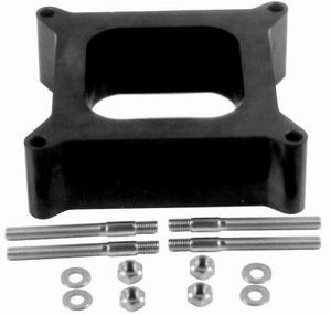 CARB SPACER SQ BORE 2in PHENOLIC OPEN