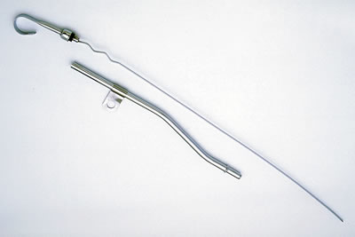 DIPSTICK FORD 289-302w CHROME into front cover