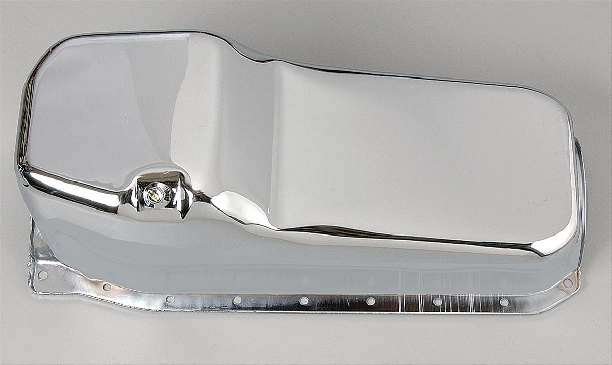SUMP CHEV SB 86-UP CHROME RH DIP 1pce REAR MAIN