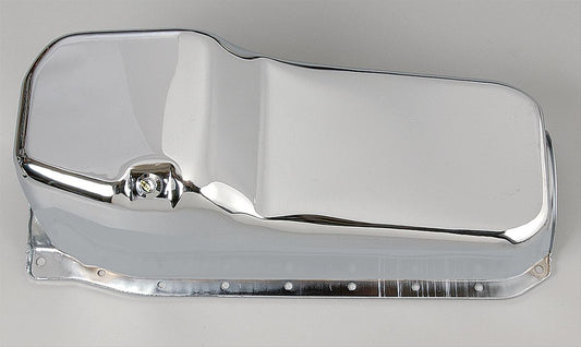 SUMP CHEV SB 86-UP CHROME RH DIP 1pce REAR MAIN