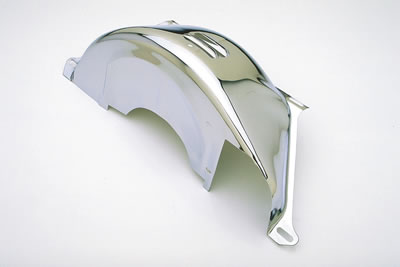 CONVERTER COVER TH350/TH400 CHROME