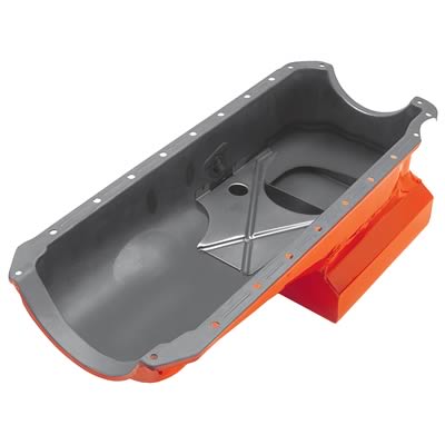 SUMP CHEV BB DRAG PLAIN ORANGE 8.25in