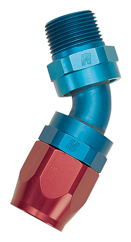 HOSE END -12 45deg to 3/4m npt