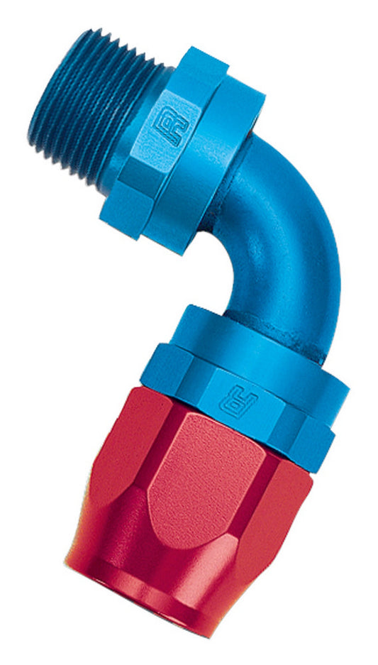 HOSE END -12 90deg to 1/2m npt