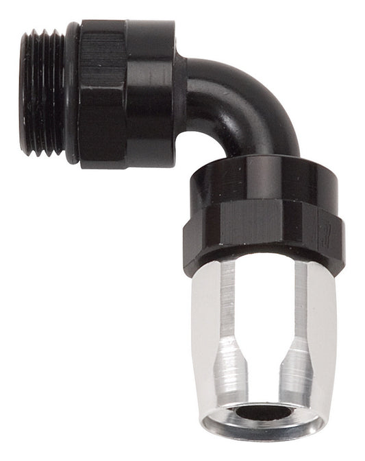 HOSE END -8 90deg to -10 swivel port o-ring