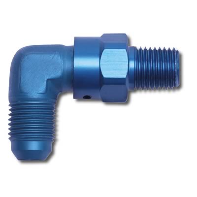 ADAPTER -12m to 1/2m npt 90deg Swivel