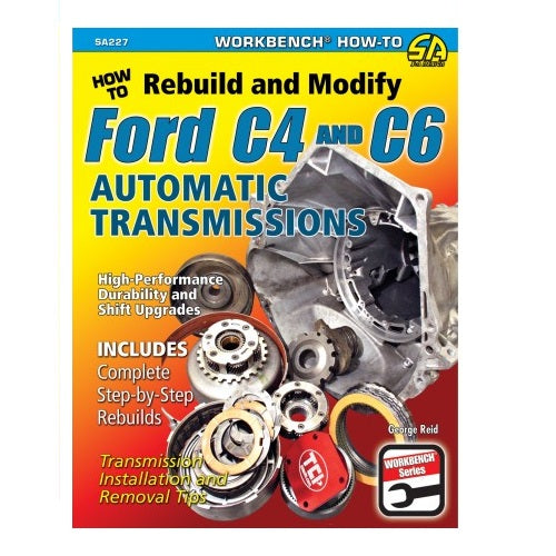 BOOK HOW TO REBUILD & MODIFY FORD C4 & C6 TRANS