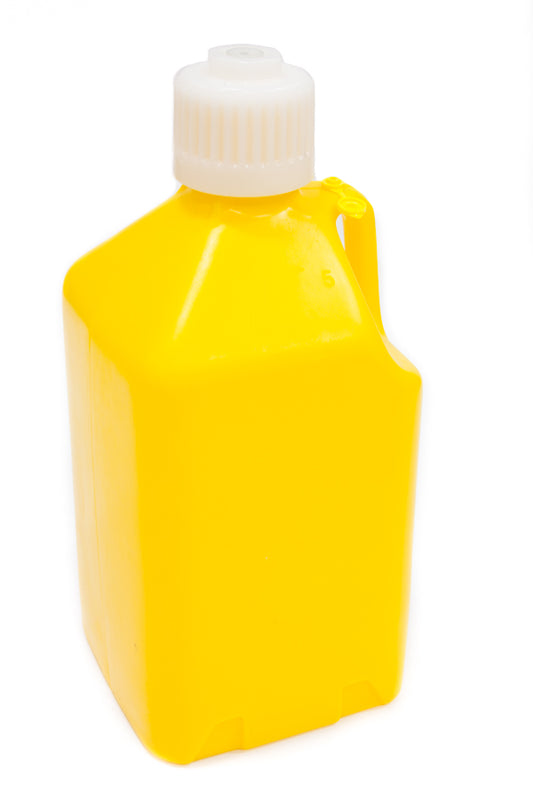 FUEL JUG YELLOW SQUARE 5gal 18.9ltr USE ALL40123