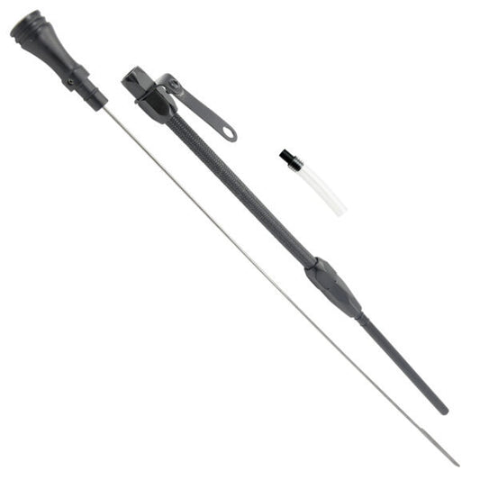 DIPSTICK CHEV SB 80on FLEXIBLE RH DIP BLACK