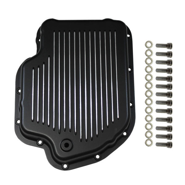 TRANS PAN TH400 ALLOY BLACK FINNED