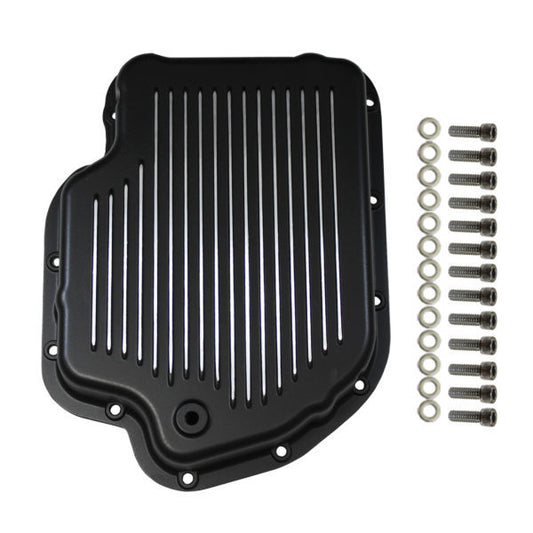 TRANS PAN TH400 ALLOY BLACK FINNED