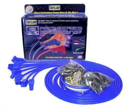 LEAD SET 8mm V8 90deg/135deg HEI & STD BLUE