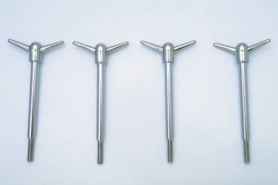 R/COVER HOLD DOWN WING NUTS & BOLTS (pkt4)