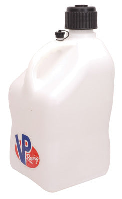 FUEL JUG WHITE SQUARE 5.5 gallon 20.82L