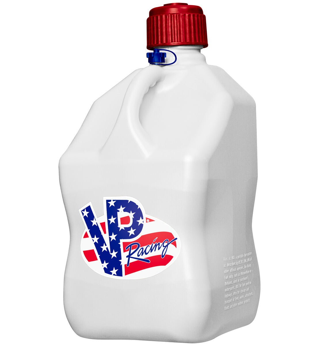 FUEL JUG USA RED/WHT/BLU SQUARE 5.5 gallon 20.82L