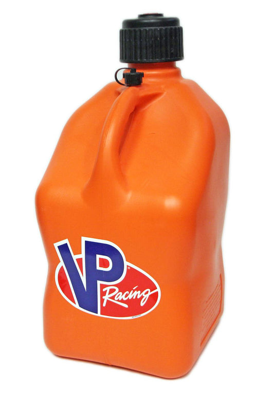 FUEL JUG ORANGE SQUARE 5.5 gallon 20.82L