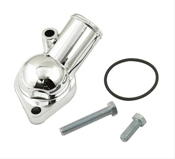 WATER NECK CHEV V8 STD 15deg CHROME