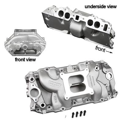 INTAKE CHEV BB STEALTH 1500-6800 D/P SQ