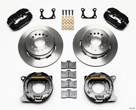 BRAKE KIT FORD 9in BIG BRG 2.36in OFF W/PARKBRAKE